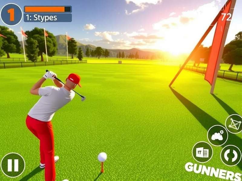 Golf Gunners Gameplay Screenshot